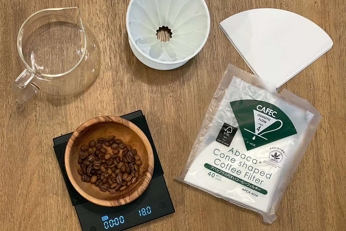 فیلتر کفک 4 کاپ cafec abaca+